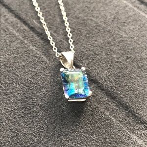 Crystal Blue Pendant